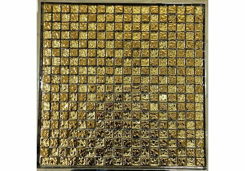 цена Стеклянная мозаика Orro Mosaic Glass Golden Reef 30х30 см