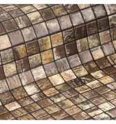 Стеклянная мозаика Ezarri Zen Rustic 31,3х49,5 см
