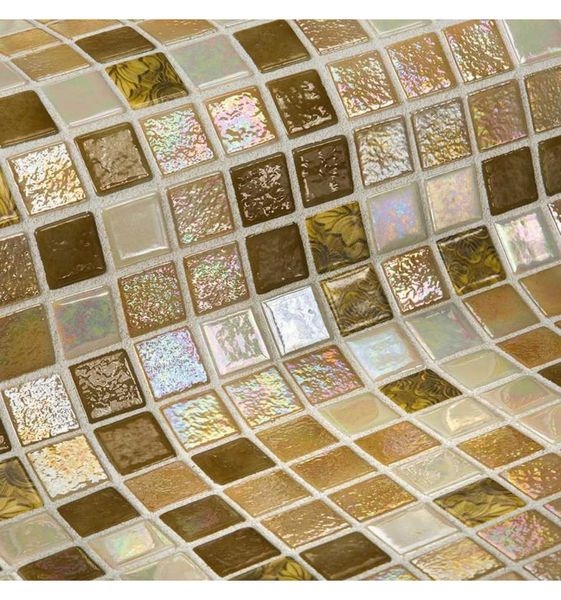 Стеклянная мозаика Ezarri Topping Raisins 31,3х49,5 см