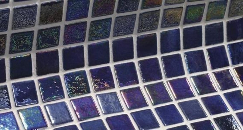цена Стеклянная мозаика Ezarri Iris Zafiro 31,3х49,5 см