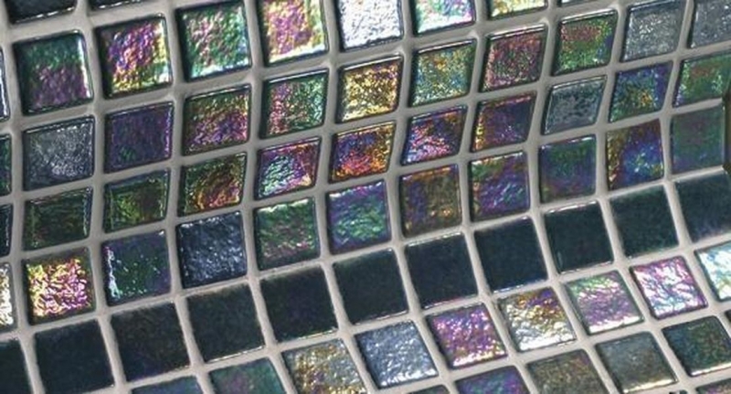 Стеклянная мозаика Ezarri Iris Jade 31,3х49,5 см