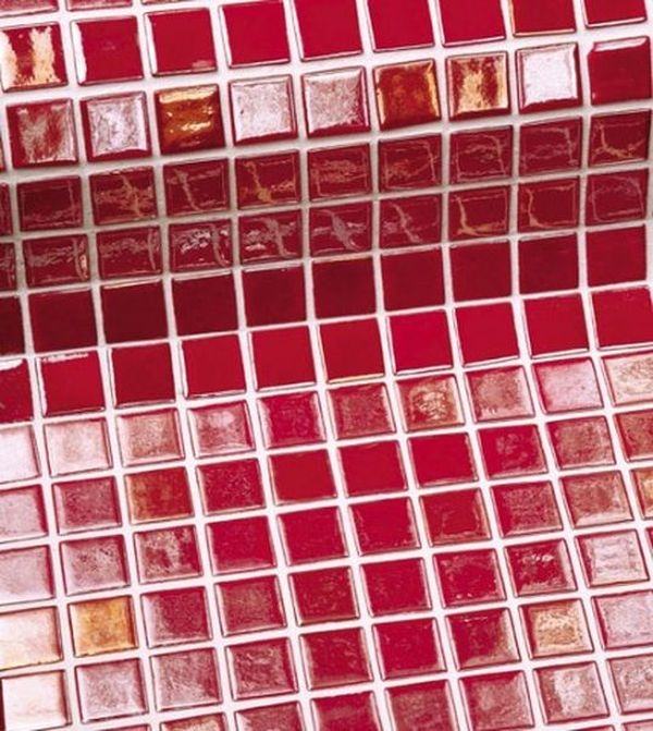 Стеклянная мозаика Ezarri Metal Rubi 31,3х49,5 см плитка gres tejo rubi 30x30
