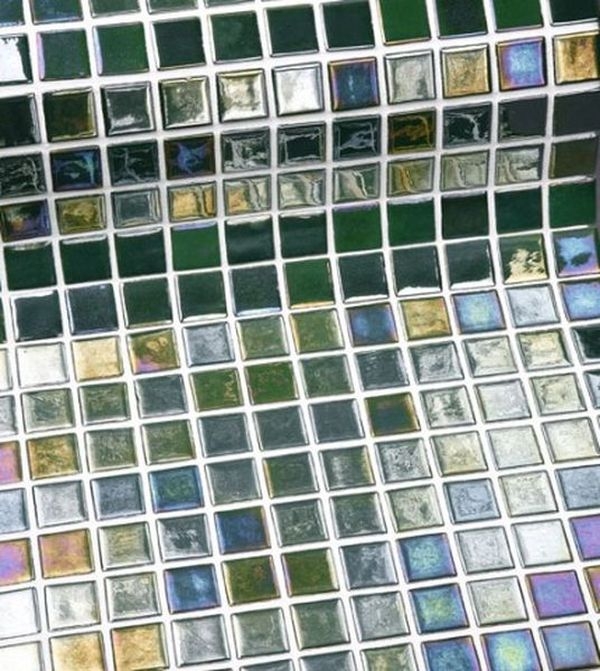 цена Стеклянная мозаика Ezarri Metal Esmeralda 31,3х49,5 см