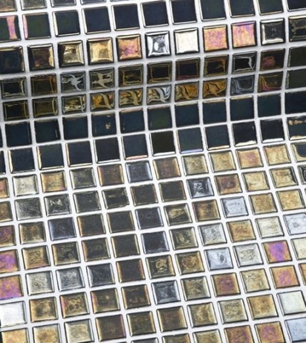 цена Стеклянная мозаика Ezarri Metal Inox 31,3х49,5 см