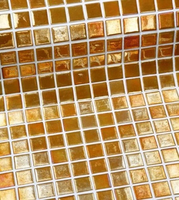 цена Стеклянная мозаика Ezarri Metal Aurum 31,3х49,5 см