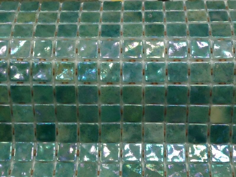 Стеклянная мозаика Ezarri Ondulato Mint 31,3х49,5 см