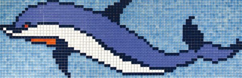Стеклянная мозаика Ezarri Панно D - 02 / 2505 – А 73х208 см Панно D - 02 / 2505 – А 73х208 см - фото 1