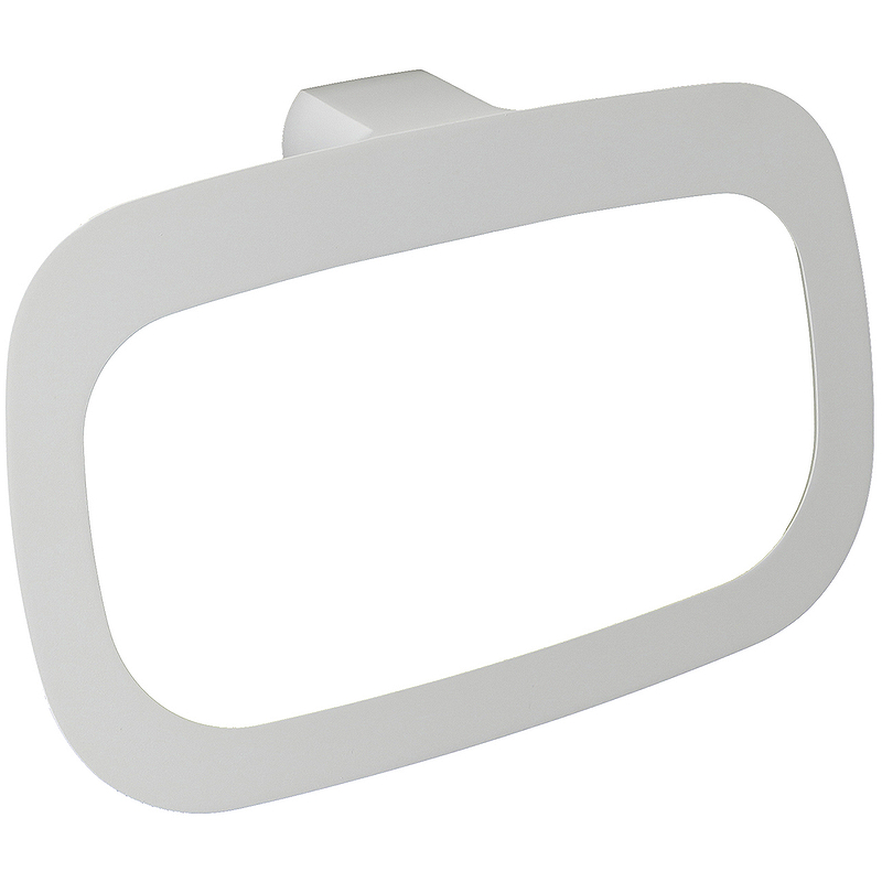 Кольцо для полотенец WasserKRAFT Kammel K-8360W Белое матовое кольцо для полотенец wasserkraft kammel k 8360w белое матовое