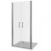 Душевая дверь в нишу Good Door Mokka SD-100-C-WE 100 профиль Алюминий белый стекло прозрачное-1