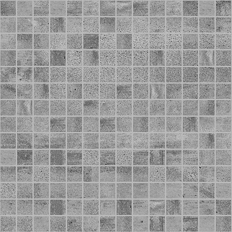 цена Керамическая мозаика Laparet Concrete тёмно-серая 30х30 см