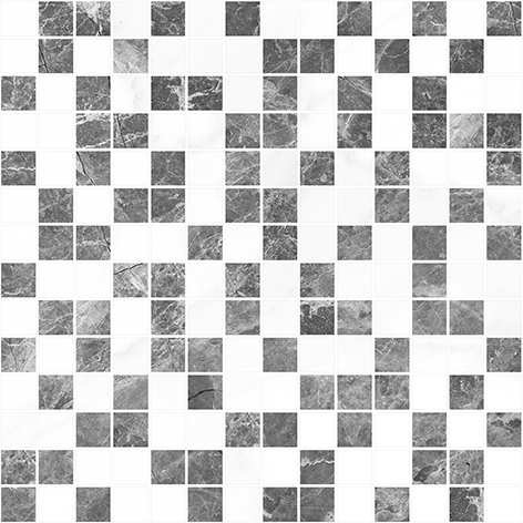 Керамическая мозаика Laparet Crystal серый+белый 30х30 см crystal мозаика серый белый 30х30 1 шт