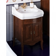 Комплект мебели для ванной Opadiris Лоренцо 60 Светлый орех со светильником Рустика Бронза-2