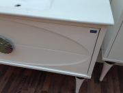 Комплект мебели для ванной Opadiris Ибица 90 Белый глянцевый Хром-9