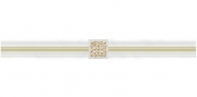 Керамический бордюр Laparet Royal белый ADA48460044 6,3х60 см