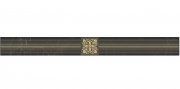 Керамический бордюр Laparet Royal чёрный ADB48460045 6,3х60 см