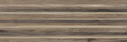 Керамическая плитка Laparet Zen полоски коричневые настенная 60030 20х60 см