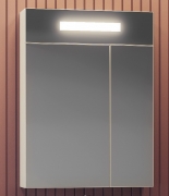 Зеркальный шкаф Opadiris Фреш 60 Z0000010395 с подсветкой Белый-1