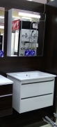 Комплект мебели для ванной Opadiris Фреш 80 подвесной Белый глянцевый-3