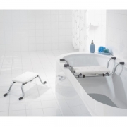 Сиденье для ванны Ridder Assistent А0042001 Хром Белый-1