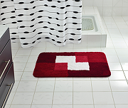 Коврик для ванной комнаты Ridder Coins 60x90 7103306 Красный-1