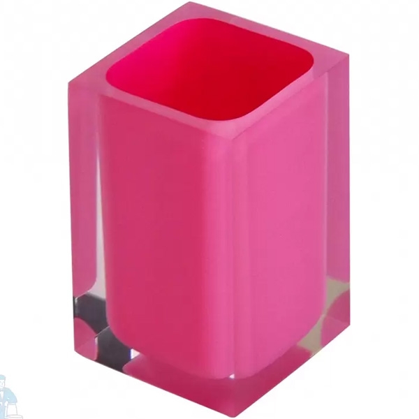 стакан для зубных щеток ridder lina 2161102 розовый Стакан для зубных щеток Ridder Colours 22280102 Розовый