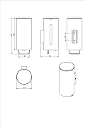 Дозатор для жидкого мыла Langberger 72569 Хром-1