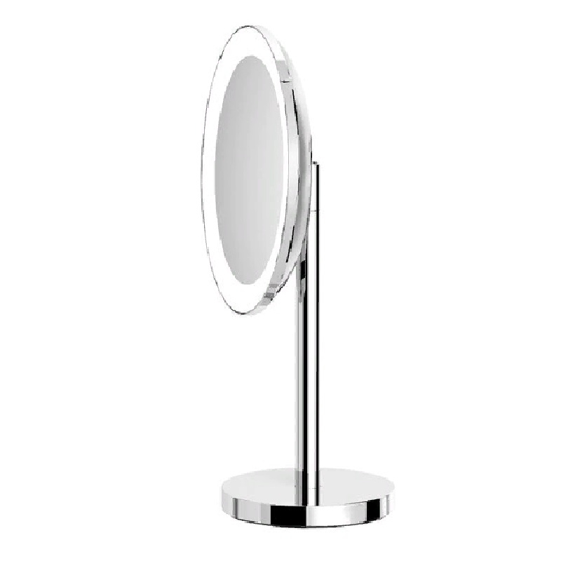 цена Косметическое зеркало Langberger 70585 с подсветкой Хром