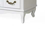 Комплект мебели для ванной ValenHouse Эллина 80 EК80_ББ Белый ручки Бронза-4