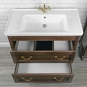 Комплект мебели для ванной ValenHouse Лиора 90 LK90_КЗ Кальяри ручки Золото-2