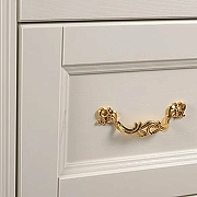 Комплект мебели для ванной ValenHouse Лиора 90 LK90_СЗ Слоновая кость ручки Золото-2