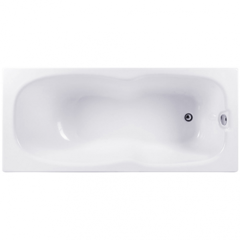 Акриловая ванна Aquanet Riviera 170x75 с антискользящим покрытием 230992 - фото 1