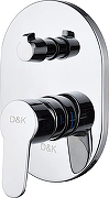 Душевая система D&K Rhein Marx DA1395601 Хром-2