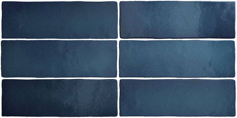 Керамическая плитка Equipe Magma Sea Blue 24964 настенная 6,5х20 см