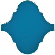 Керамическая плитка Equipe Scale Alhambra Electric Blue 23845 настенная 12х12 см