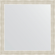 Зеркало Evoform Definite 74х74 BY 0667 в багетной раме - Травленое серебро 59 мм