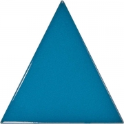 Керамическая плитка Equipe Scale Triangolo Electric Blue 23822 настенная 10,8х12,4 см