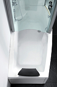 Акриловая ванна с душевой кабиной Gemy 170x85 G8040 C R с гидромассажем-2