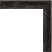 Зеркало Evoform Definite 130х70 BY 0751 в багетной раме - Черный дуб 37 мм-2
