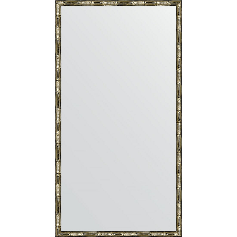 Зеркало Evoform Definite 107х57 BY 0728 в багетной раме - Серебряный бамбук 24 мм зеркало evoform definite 67х67 by 0659 в багетной раме серебряный бамбук 24 мм