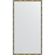 Зеркало Evoform Definite 107х57 BY 0728 в багетной раме - Серебряный бамбук 24 мм