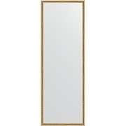 Зеркало Evoform Definite 138х48 BY 0709 в багетной раме - Витое золото 28 мм