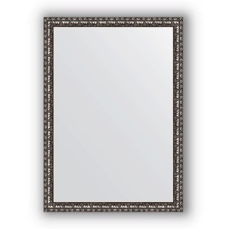 Зеркало Evoform Definite 70х50 Черненое серебро зеркало в багетной раме evoform definite белое с хромом 44х54 см bx 7636