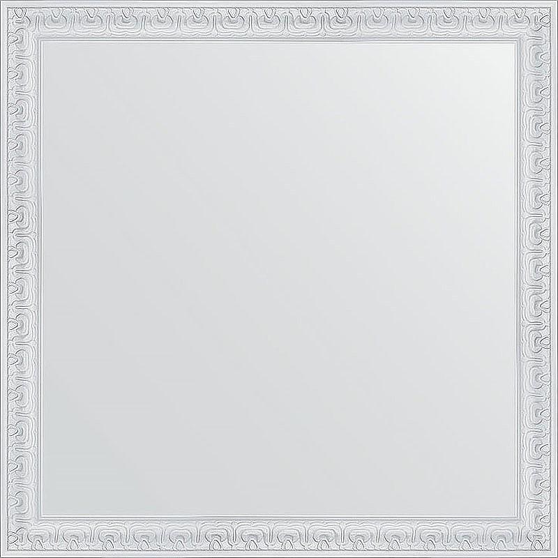 Зеркало Evoform Definite 62х62 BY 0776 в багетной раме - Алебастр 48 мм зеркало evoform definite 72х72 by 1021 в багетной раме алебастр 48 мм