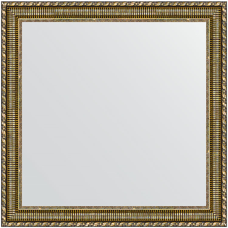 Зеркало Evoform Definite 64х64 BY 0783 в багетной раме - Золотой акведук 61 мм